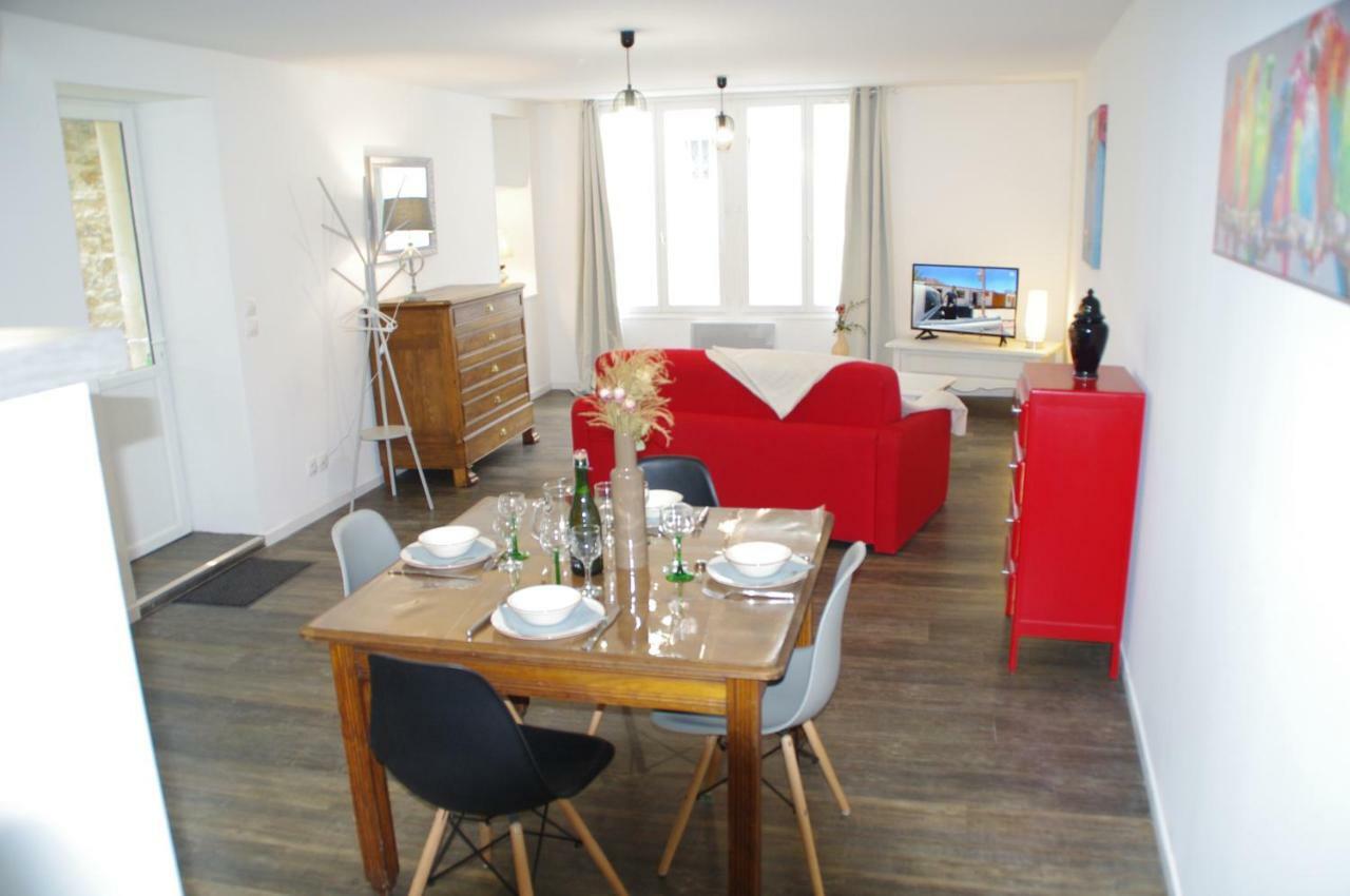 La Cour Royale Apartment Bayeux Bagian luar foto